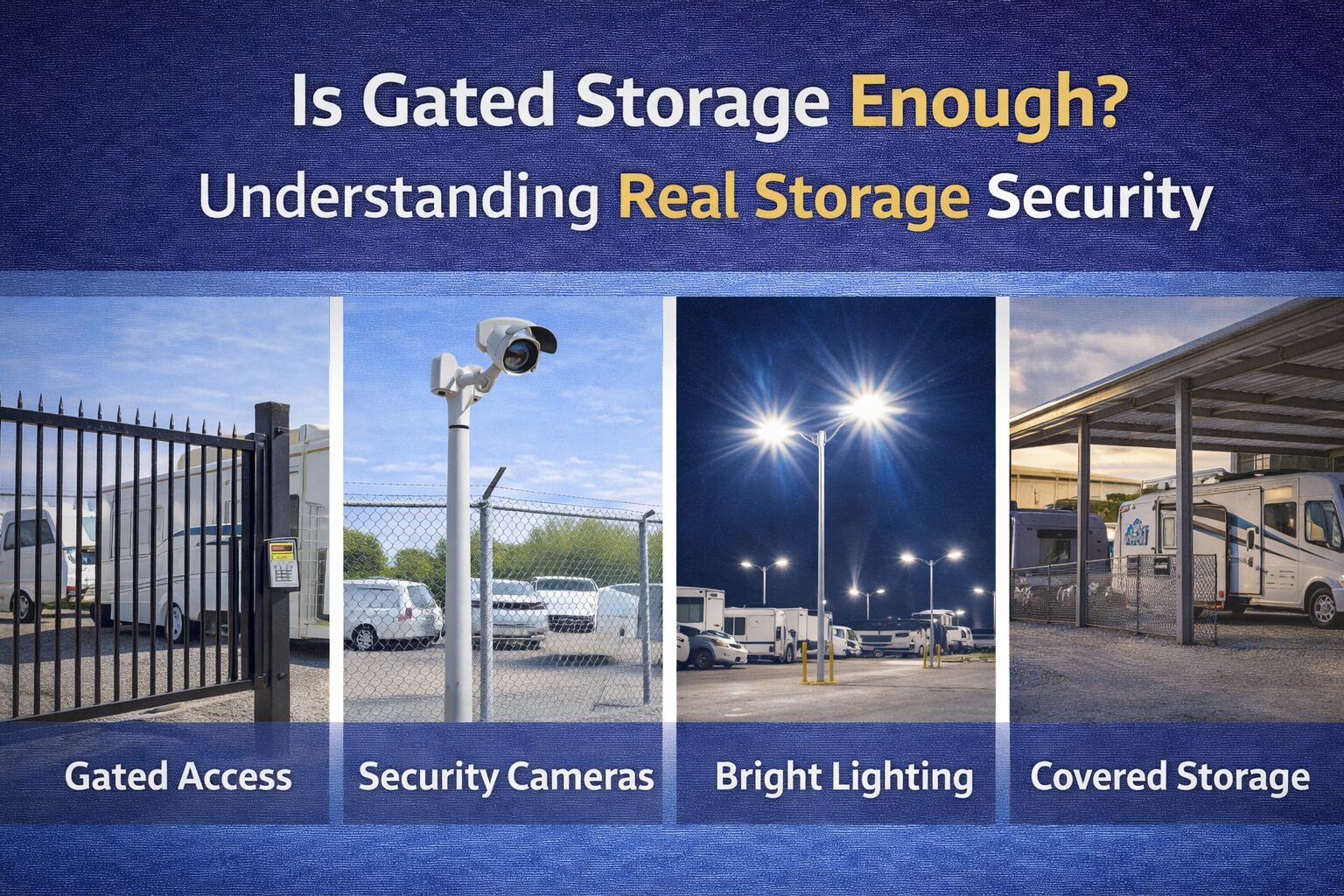 is gated storage enough?