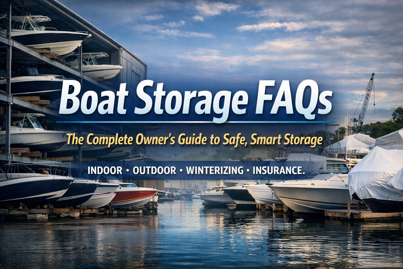 Boat Storage FAQs: Answers Every Owner Should Know