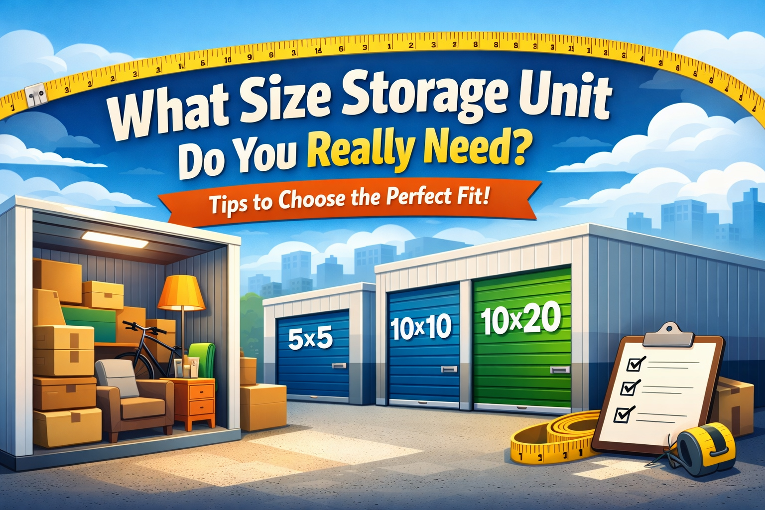 What Size Storage Unit Do You Really Need? 17 Smart Ways to Choose the Perfect Fit