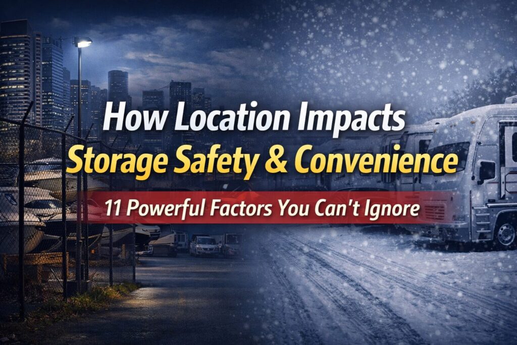 How Location Impacts Storage Safety & Convenience: 11 Powerful Factors You Can’t Ignore