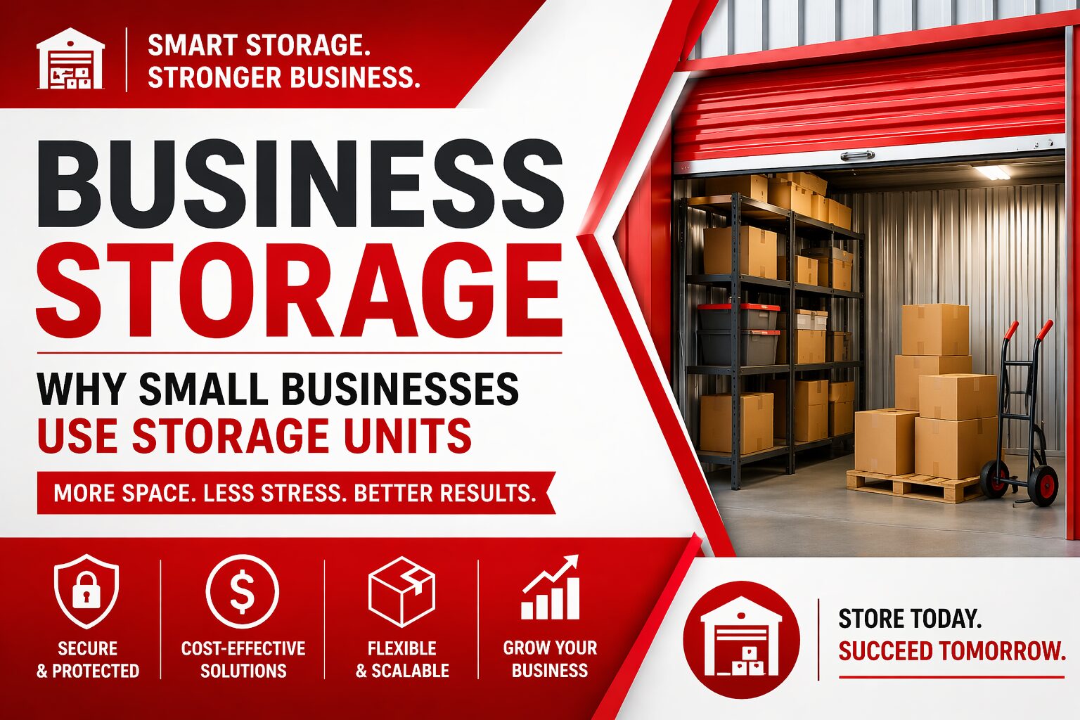 Business Storage: Why Small Businesses Use Storage Units