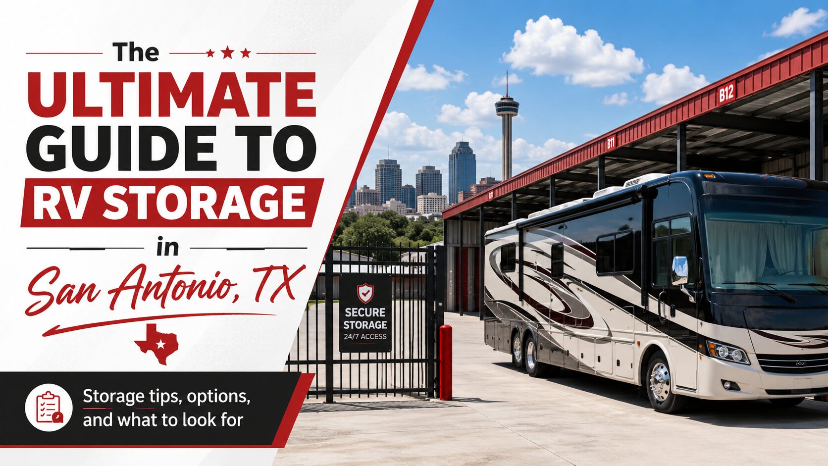 The Ultimate Guide to RV Storage in San Antonio, TX