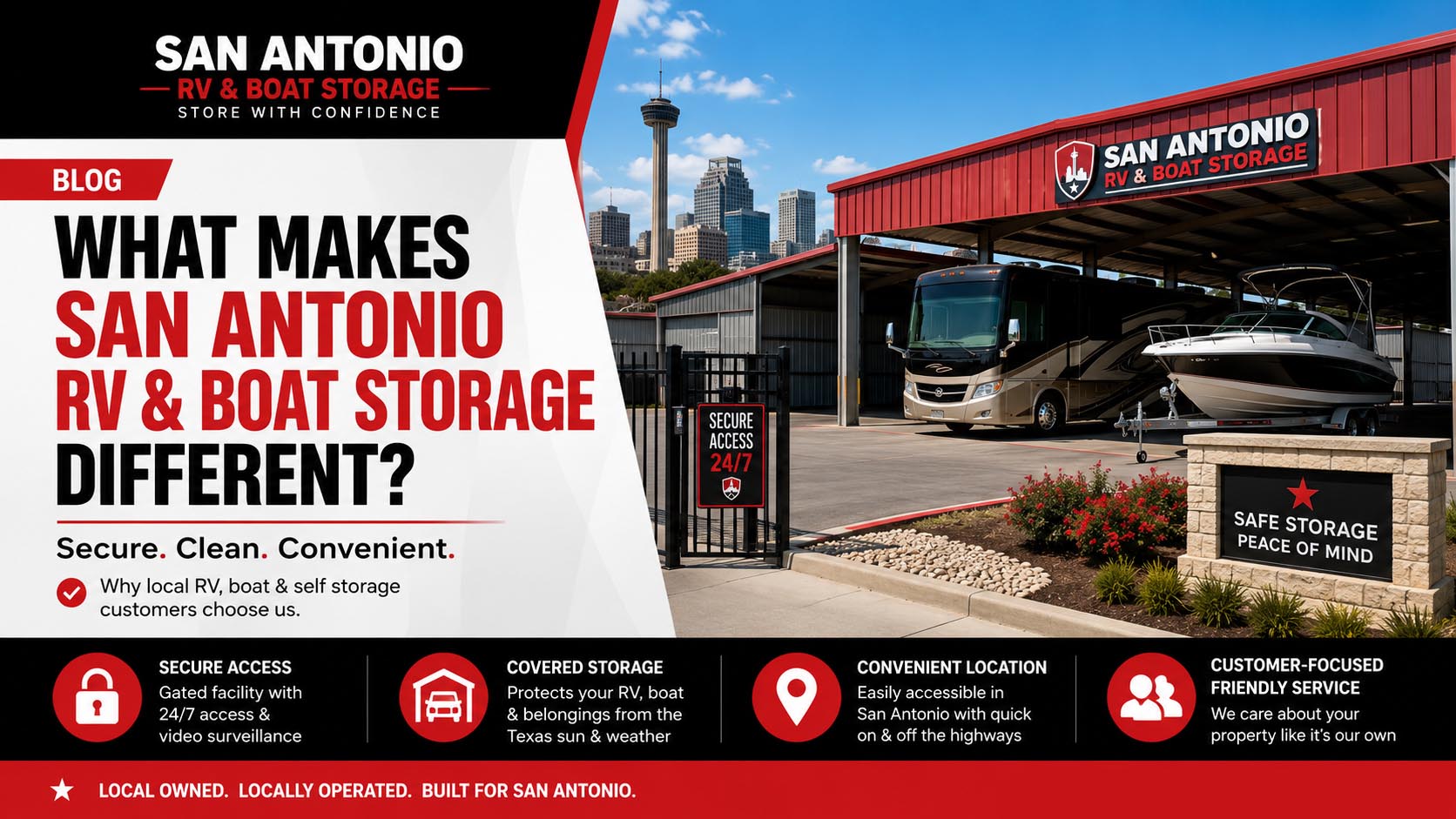 What Makes San Antonio RV & Boat Storage Different?