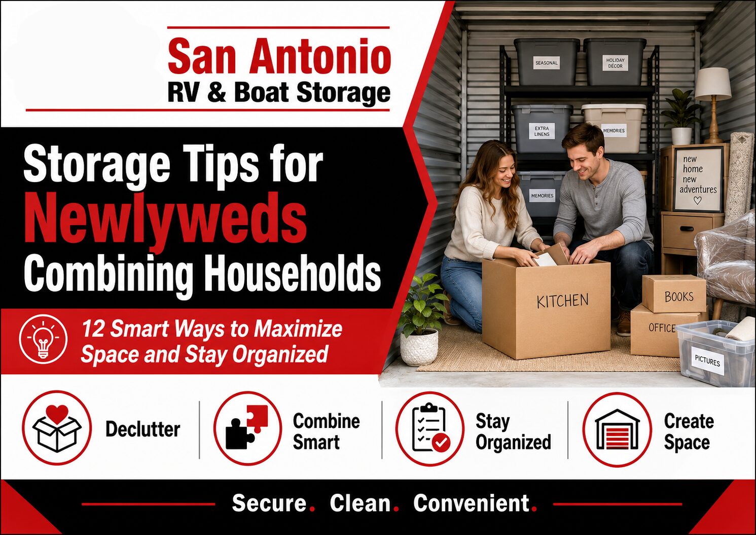 Storage Tips for Newlyweds Combining Households: 12 Smart Ways to Maximize Space and Stay Organized