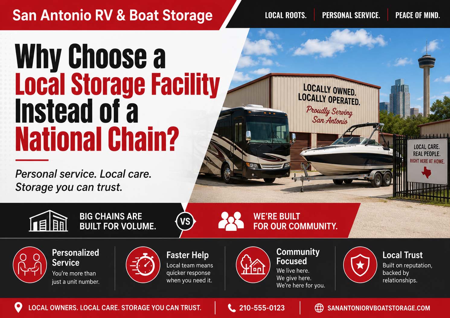 Why Choose a Local Storage Facility Instead of a National Chain?