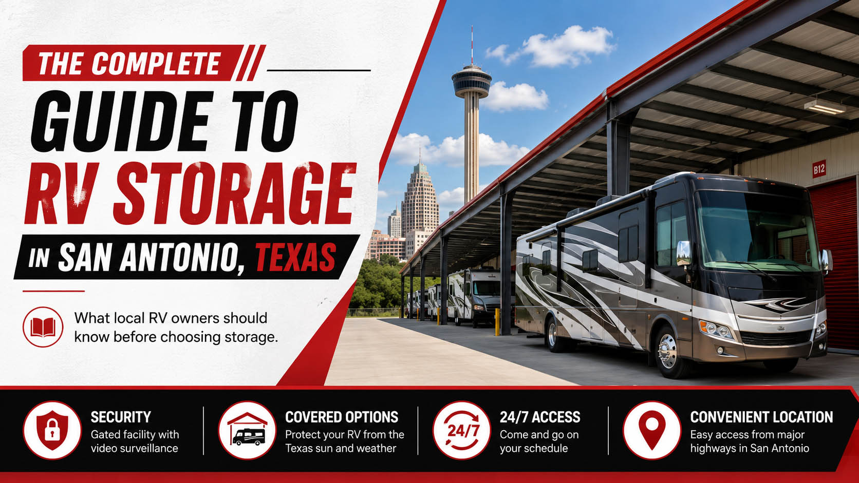 The Complete Guide to RV Storage in San Antonio, Texas