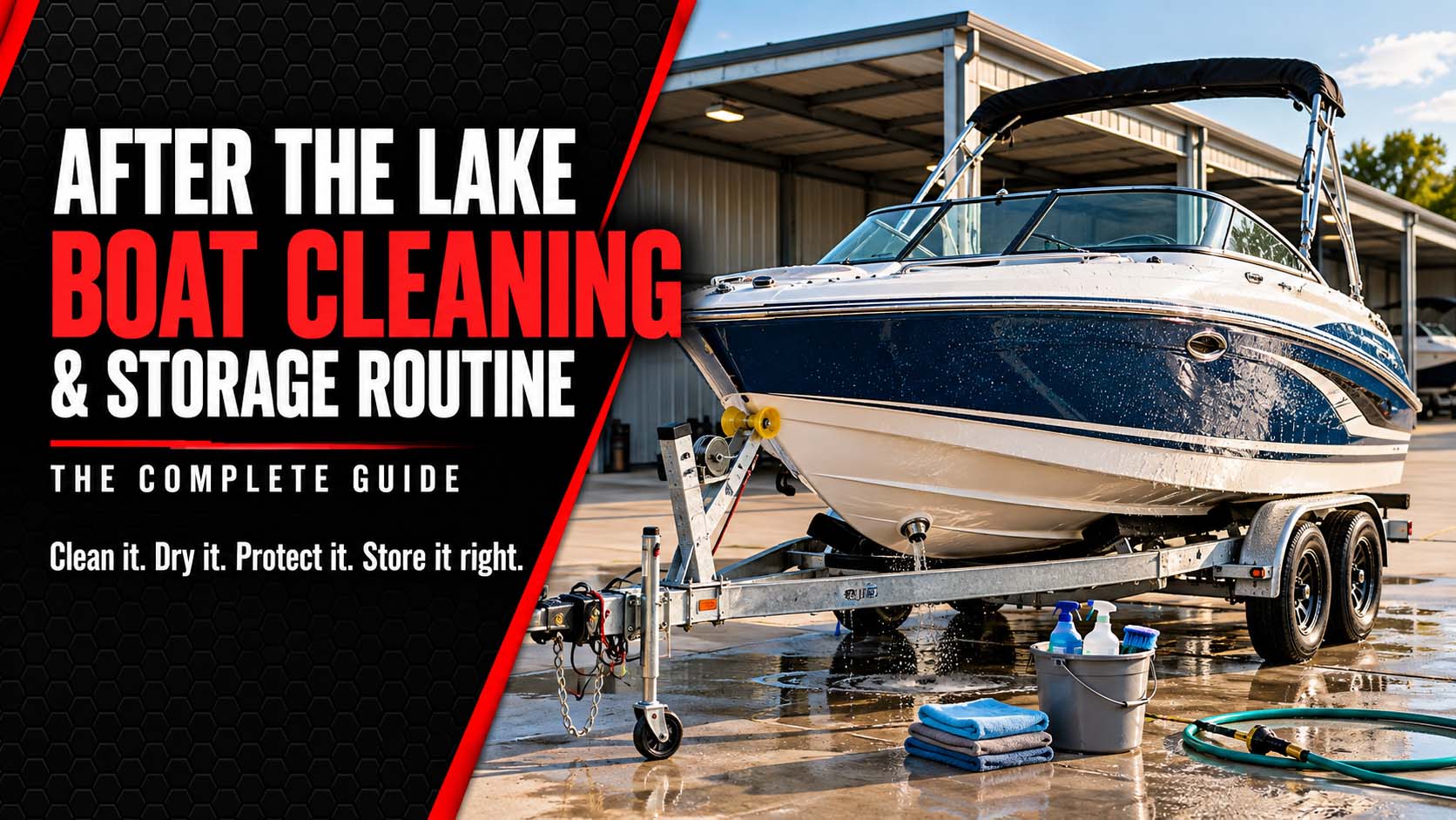 After the Lake: The Complete Boat Cleaning & Storage Routine